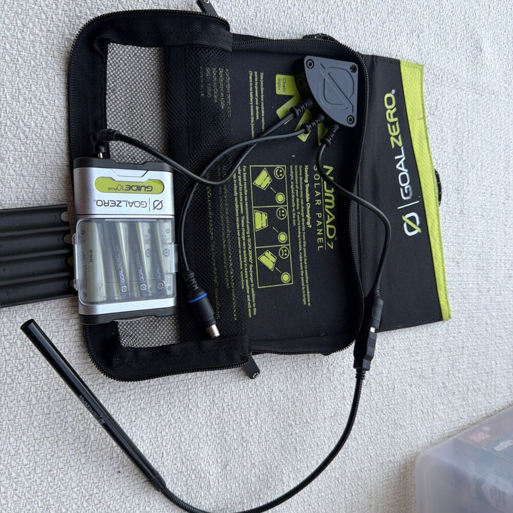 Goal Zero Nomad 20 20W Foldable Solar Panel Charger - Black (11910)